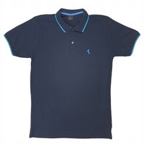 T-shirt Koszulka Męska Polo Sportowa z Kołnierzem Polówka Duże Rozmiary XXL