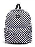 Vans, Plecak sportowy Old Skool Check Backpack (22 L), VN000H4XY281, Black/White - Vans
