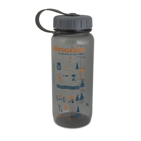 Butelka na wodę Pinguin TRITAN SLIM BOTTLE 0,65 L grey Pinguin