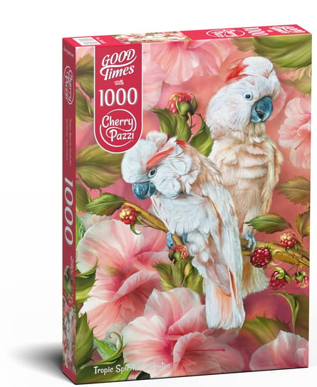 Cherry Pazzi, puzzle, Tropic Spirits-cockatoo, 1000 el. Cherry Pazzi