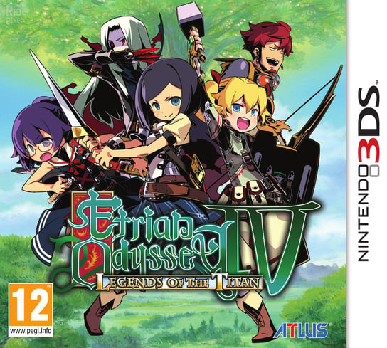 Etrian Odyssey IV: Legends of the Titan 3DS Atlus