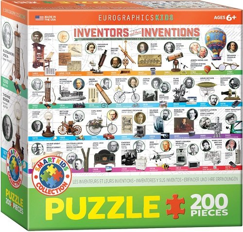 Eurographics, puzzle, Smartkids, Inventors, 100 el. EuroGraphics