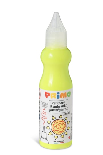 Farba Plakatowa w Tubkach 50ml FLUO: Żółty Primo