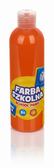 Farba szkolna Astra 250 ml - pomarańczowa Astra