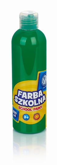 Farba szkolna Astra 250 ml - zielona jasna Astra