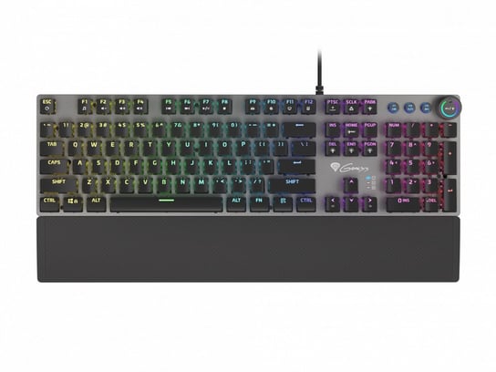 Klawiatura Mechaniczna Genesis Thor 401 RGB US Layout Brown Switch 