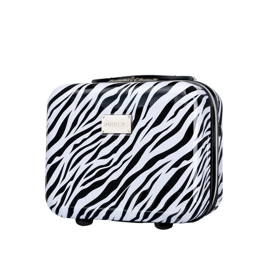 Kufer twardy PUCCINI BEVERLY HILLS ABSQM015 10 Zebra PUCCINI