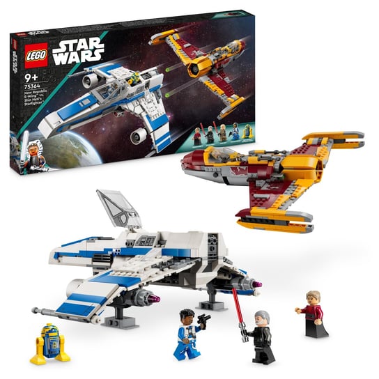 LEGO Star Wars E-Wing Nowej Republiki kontra Myśliwiec Shin Hati, 75364 LEGO