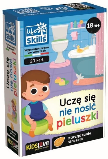 Life Skills Uczę się nie nosić pieluszki, gra planszowa,Lisciani Lisciani