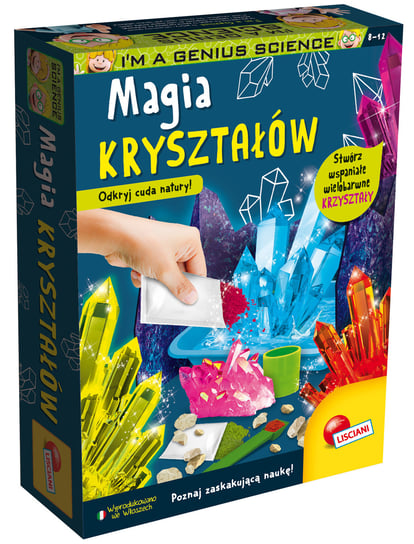 Lisciani, laboratorium naukowe I'M Genius Magia kryształów Lisciani