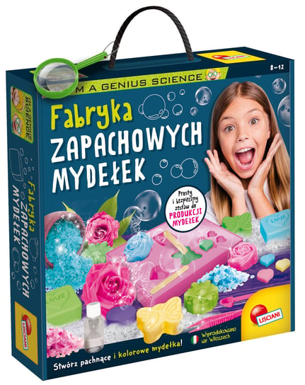 Lisciani, laboratorium naukowe Im a Genius Fabryka mydełek Lisciani