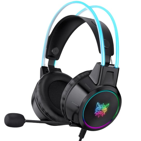 Słuchawki Gamingowe Onikuma X15 Pro Rgb Band (Black) Podświetlenie Onikuma