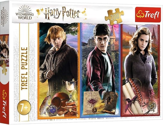 Trefl, puzzle, Harry Potter, W świecie magii i czarów, 200 el. Trefl