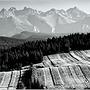 w pieninach z widokiem na tatry