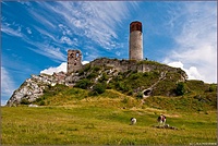 Castle in Olsztyn