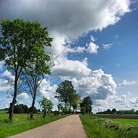 W drodze na Burzyn ... #cycling #rower #road #merida #Samsung.