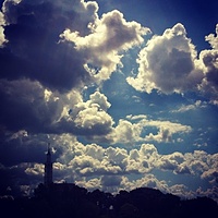 Bialystok #białystok #sky #niebo #clouds #chmurki #blue #nice #view