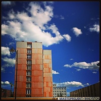 Bialystok #białystok #architecture #architektura #blok #building #bydynek #sky #clouds #chmurki