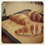 ♥ #first #french #breakfast #delicious #yummy #croissant #coffee #paris #france #instaphoto #instafood