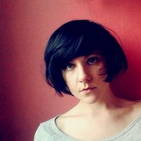 New #short #hair #something #happy #dark #blue #me #bigeyes #polishgirl #selfportrait #colorful #colors #autumn #changes #rock #geometric #different #cookies #but #not #here #no #idea #for #hashtags #seeya #later