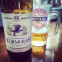 Test kormorana i kufel z #bintang #bali