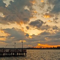 Drwęca Lake in Ostróda