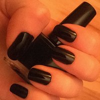 Black #is #always #black #nails #manicure