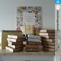 U was też pracowicie?  Zobaczcie ile pudełeczek ♡ #Repost @karolinagrabara
・・・
Rainbow, your orders are almost ready