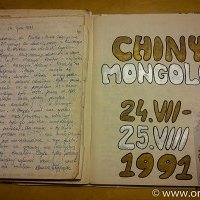 Chiny – Mongolia 1991 – dziennik  z podróży (część 1)