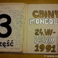 Chiny – Mongolia 1991 – DZIENNIK Z PODRÓŻY (część 3)