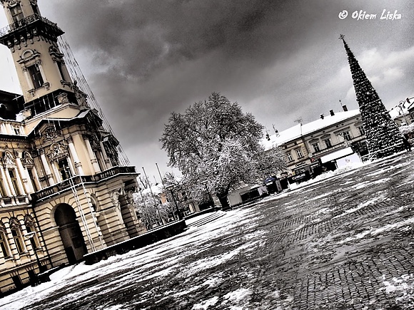 Rynek Nowy Sącz 31 I 2015