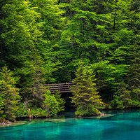 Blausee - Szwajcaria