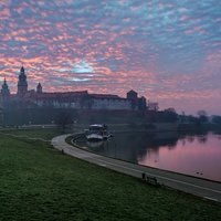 Wawel o świcie