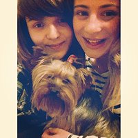 Friends #happy #time #smile #instaphoto #dog #Mia #i #spółka #dzikiehistorie