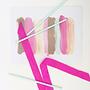 abstrakcja #straws #pink #mint #bloggingyourway