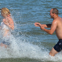 Siatka na plaży