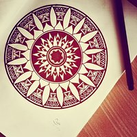 Bezsenne noce #draw #art #mandala #mandalatattoo #nocne #nudy #nocnemarki #zbytciepłobyżyć 