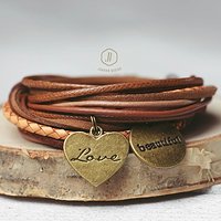 Bransoletka jeszcze dzisiaj pojawi się w sklepie... www.joannadesign.pl/sklep ;) #handmade #bracelet #doublewrap #joannadesign #leather #jesień #now #nowości.