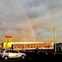 Podwójna tęcza. #tecza #podwojnatecza #rainbow #doublerainbow #deszcz #poranek #rano #slonce #niebo #chmury #wroclaw #kochamwroclaw #igerswroclaw.