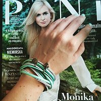 Nawet okładka październikowej PANI może być małą inspiracją:) #handmade #bracelet #mint #mintgreen #etsy #gift #doublewrap #charms #pani