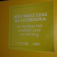 Fitnessclubs4 doskonale motywuje do pracy nad ciałem. ;) Nabieram mocy do pisania kolejnego posta. #fitforlife #silownia #facebook #polishblogger #fitness.