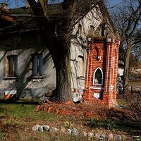 Kapliczki warmińskie 
#warmia #kapliczki #Polska #poland #wiosna #warmia_fotograficznie #kochamy_warmie #warmia #kapliczka #nikon #nikonphotography #nikon_photography #samsung #nikon #architektura #sacrum #cegła #warmiakapliczki