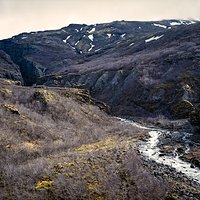 Wodospad Glymur | Analogowo