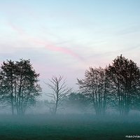 Cool calm July morning