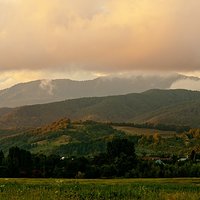 Fagaras Mountains - the highest mounain range in Romania