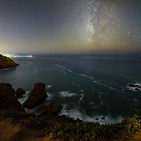 Nocne niebo nad Cabo da Roca