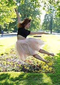 Spring dance in Warsaw