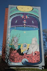 Gdańskie murale - Gd.Zaspa part.1.