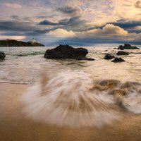 Plaża z widokiem na latarnie - Fanad Head / Donegal