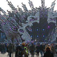 Sylwestrowy Rynek Główny w Krakowie